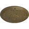 Ekena Millwork Athens Ceiling Medallion (Fits Canopies up to 3 5/8"), 26 1/4"OD x 3 1/4"P, Mississippi Mud CM27ATMMF - alternate 3